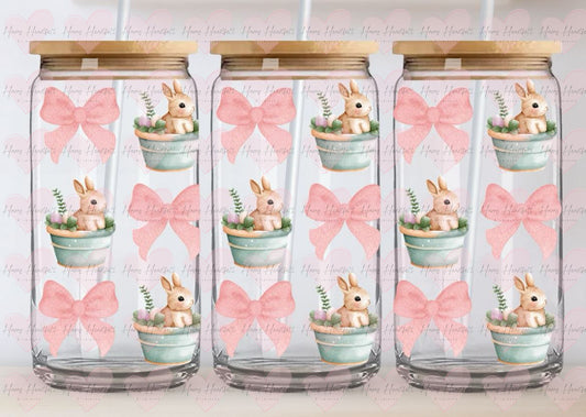 Digital Download - Pink Bows & Bunnies Coquette