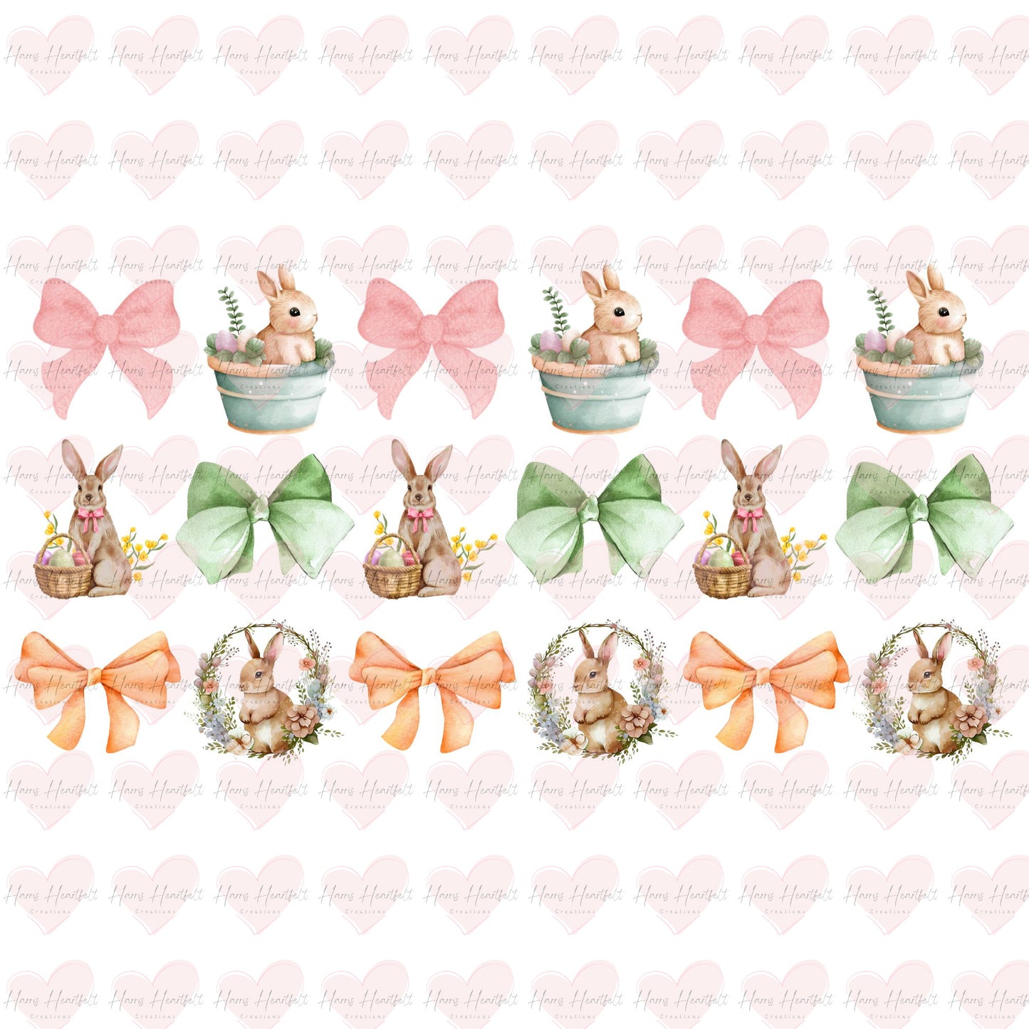 Digital Download - Bows & Bunnies Coquette