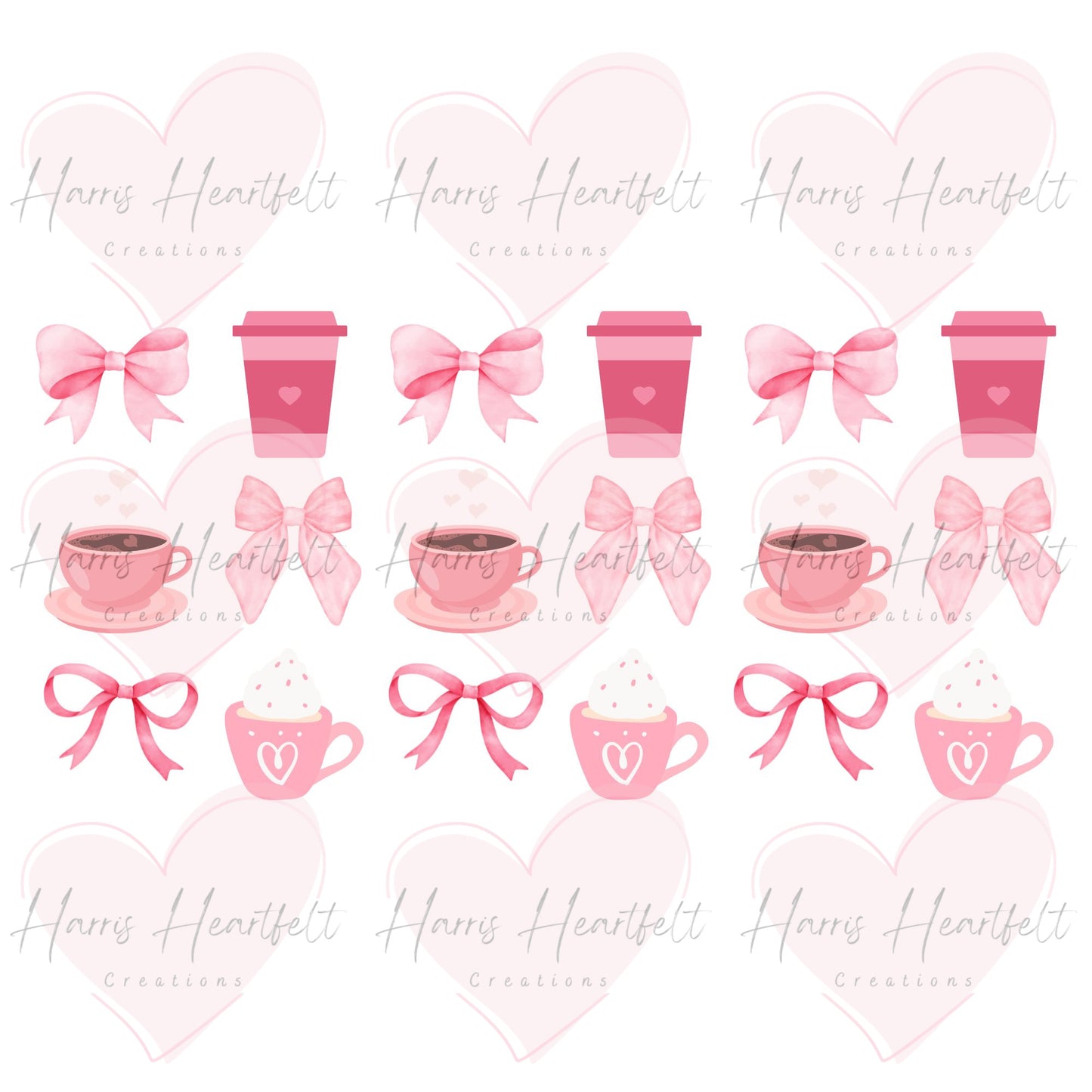 Digital Download - Bows & Coffee Coquette