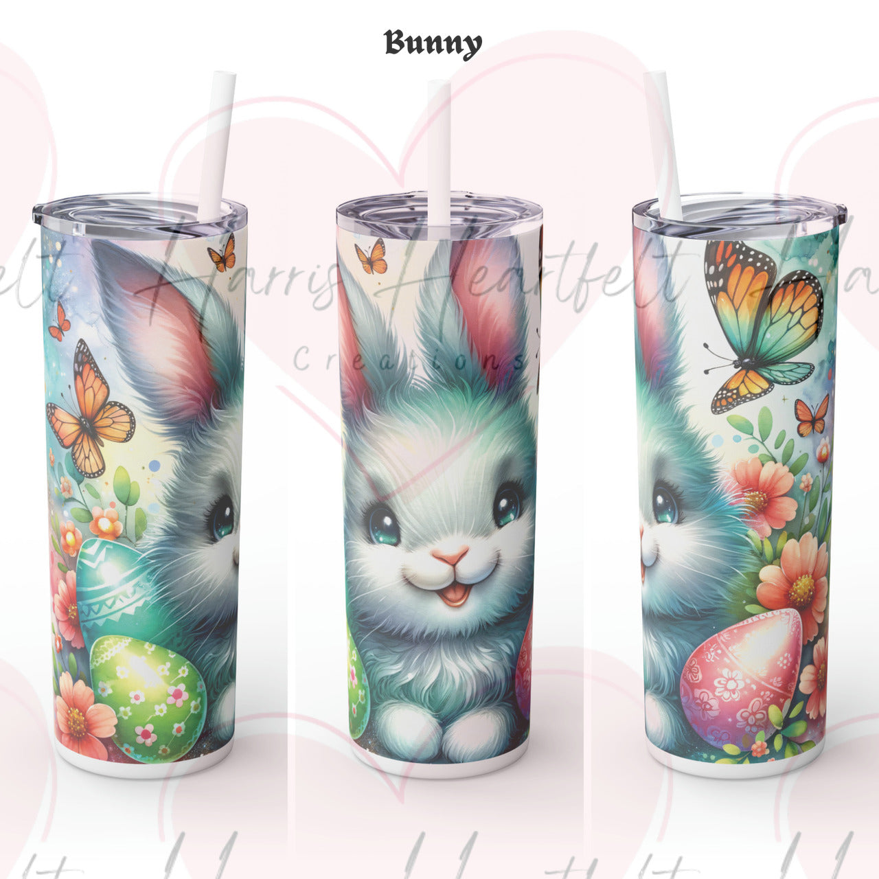 Easter Themed 20oz Skinny Tumbler