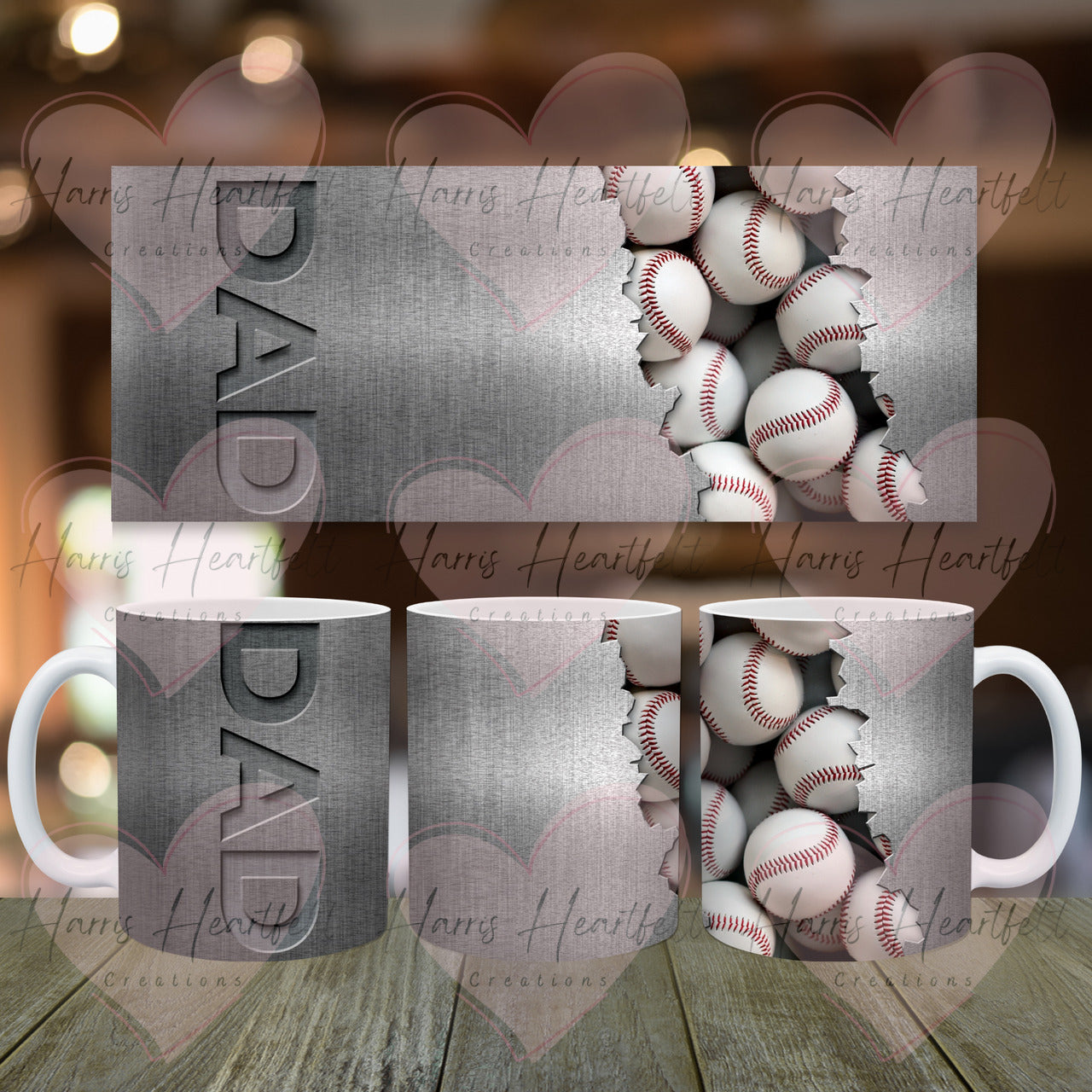 Father's Day Themed Ceramic Coffee Mug