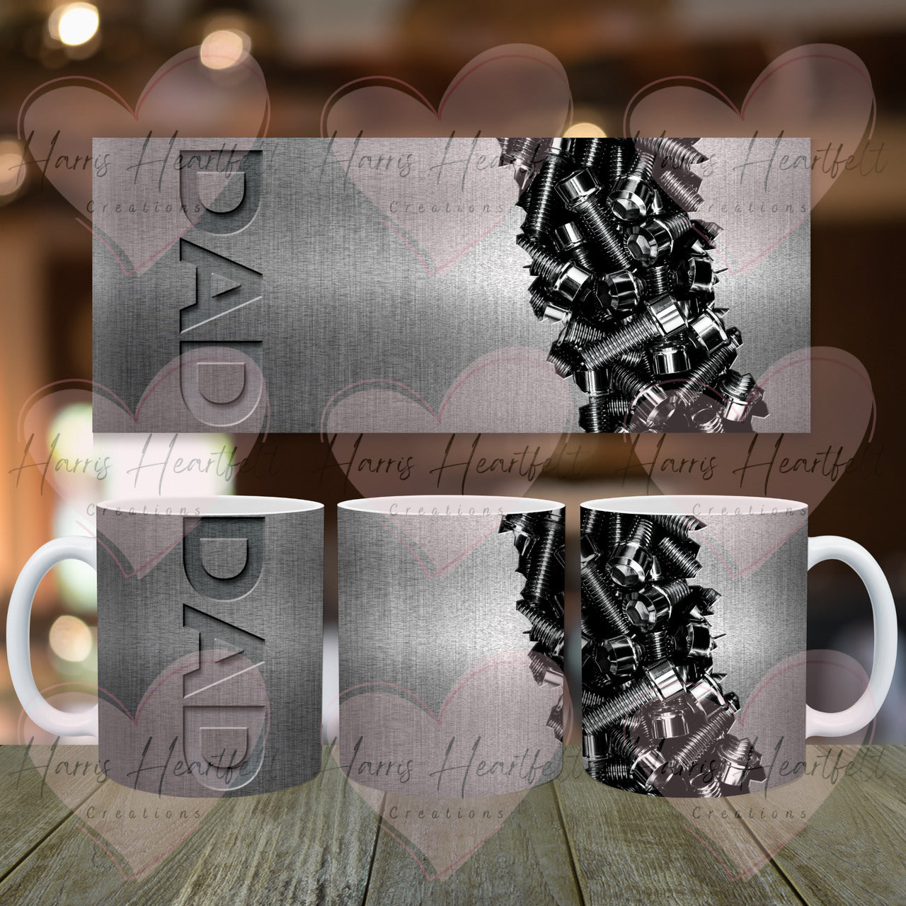 Father's Day Themed Ceramic Coffee Mug