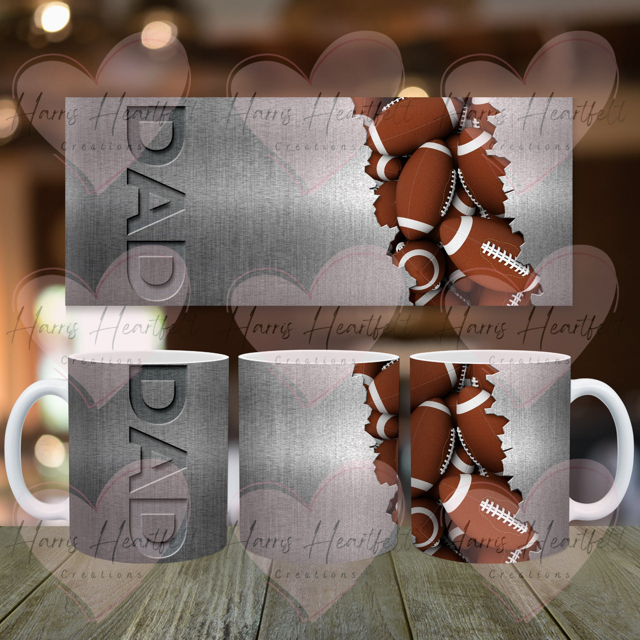 Father's Day Themed Ceramic Coffee Mug