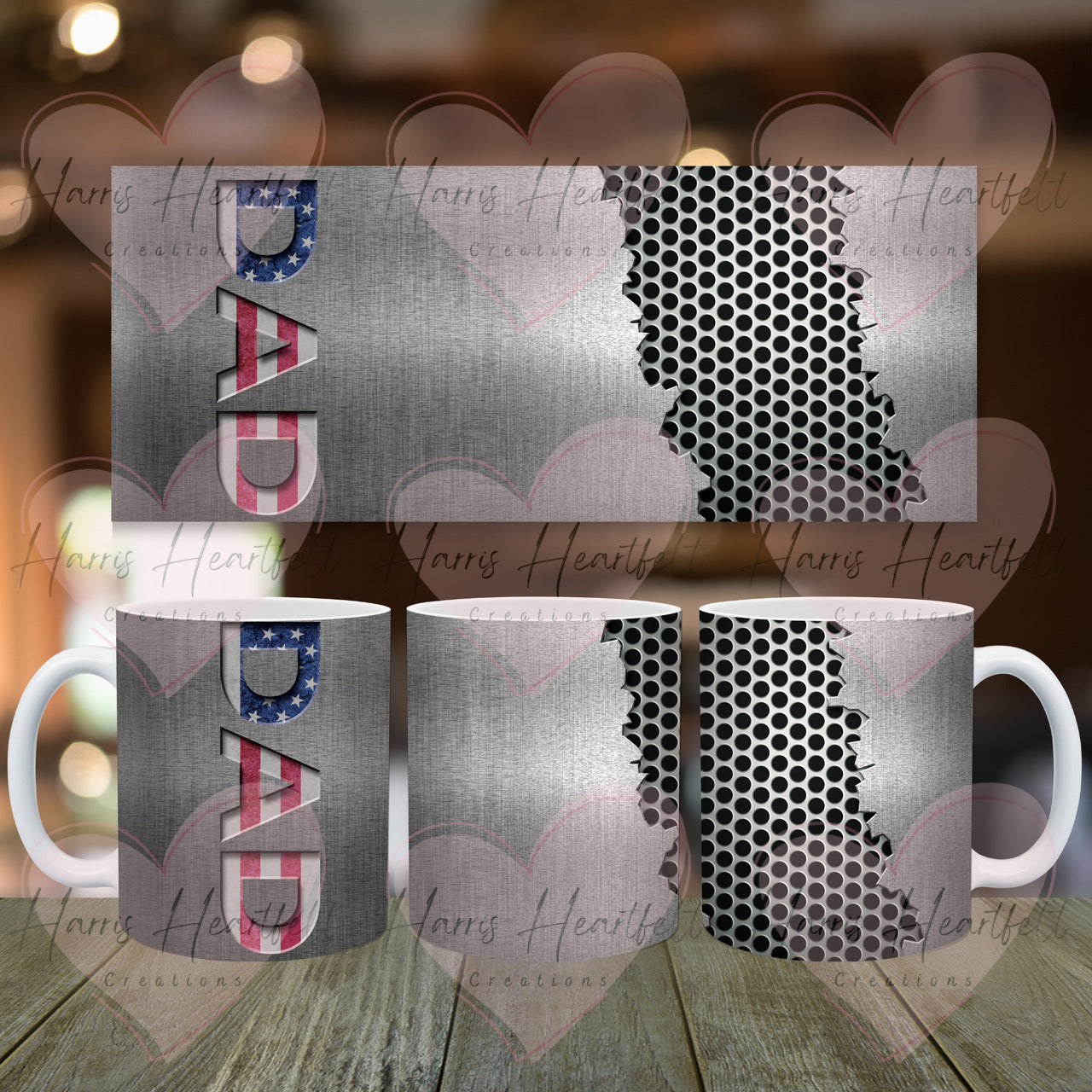 Father's Day Themed Ceramic Coffee Mug
