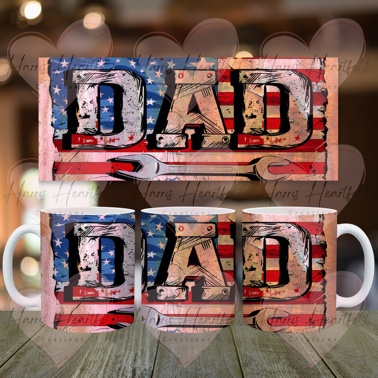 Father's Day Themed Ceramic Coffee Mug