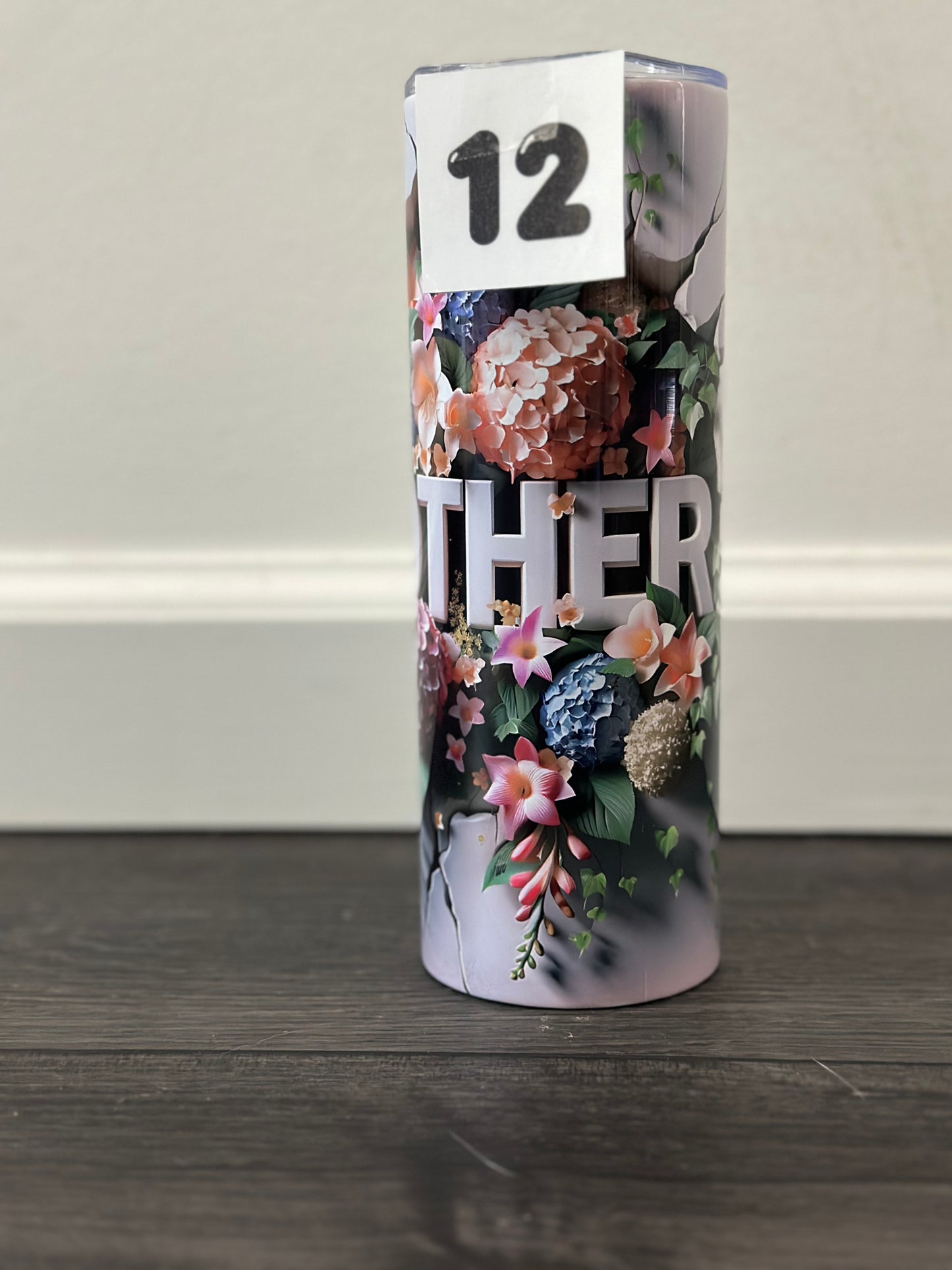3D mother 20oz skinny tumbler