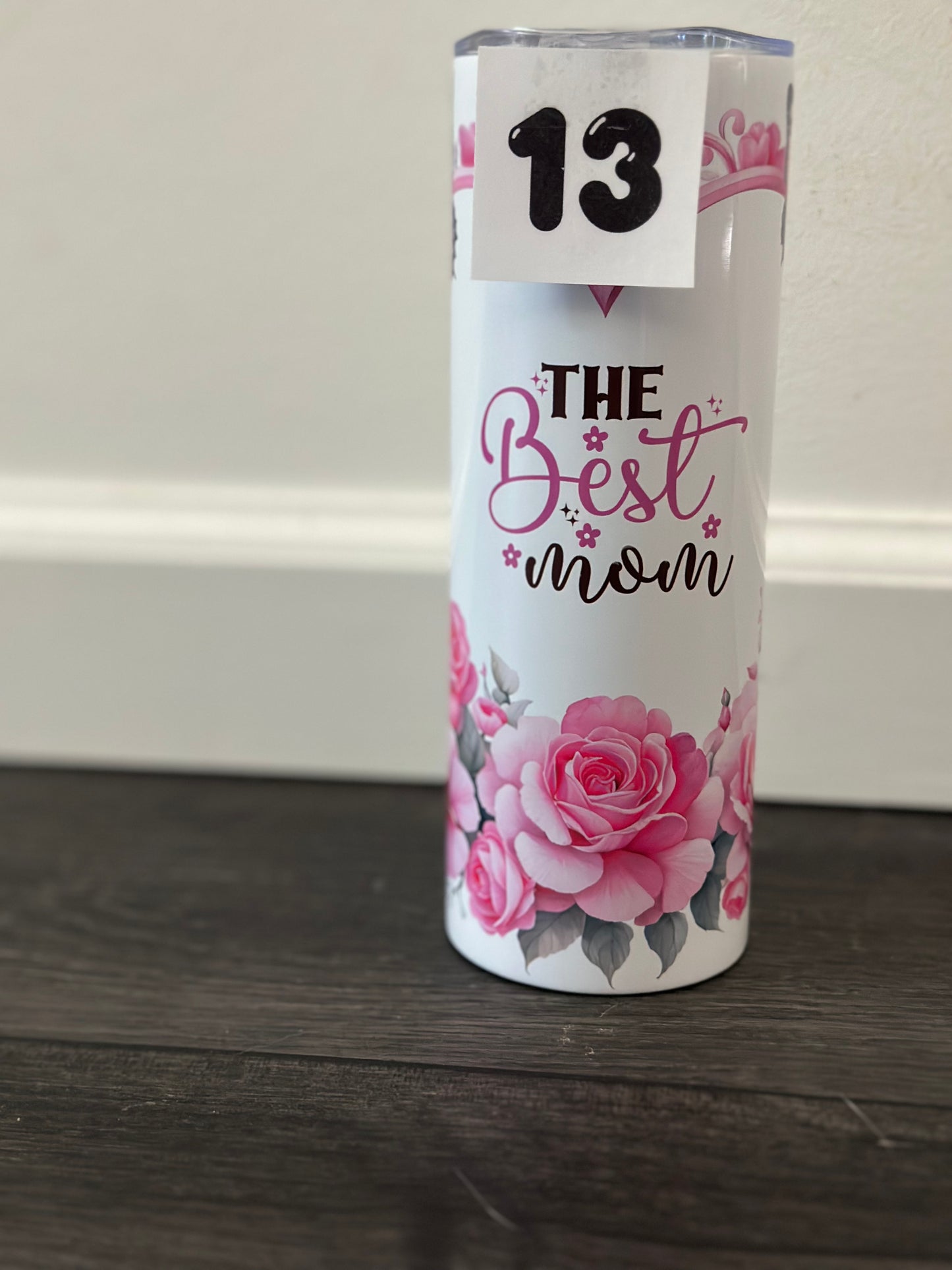 the best mom 20oz skinny tumbler