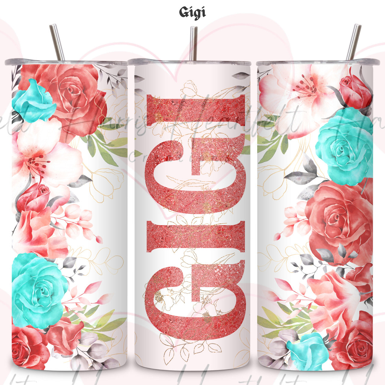 Mother's Day Themed 20oz Skinny Tumbler