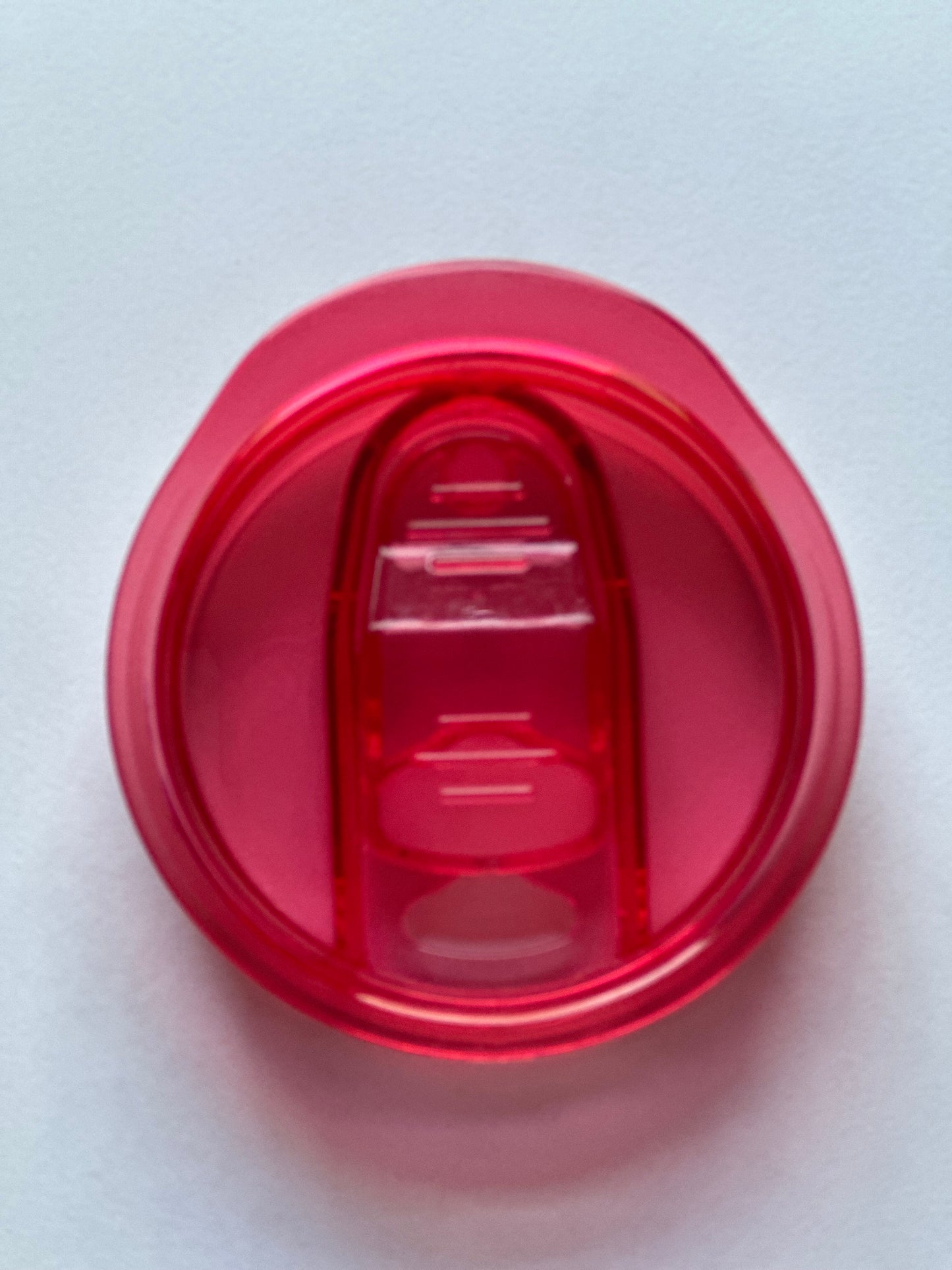 red 20oz slide lid