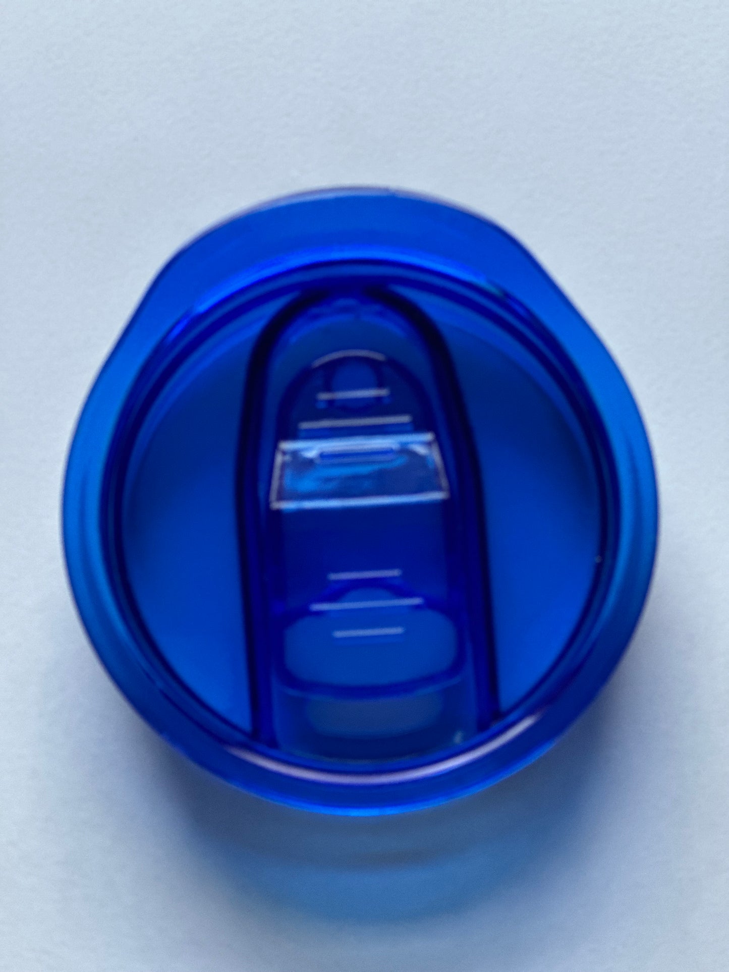 dark blue 20oz slide lid