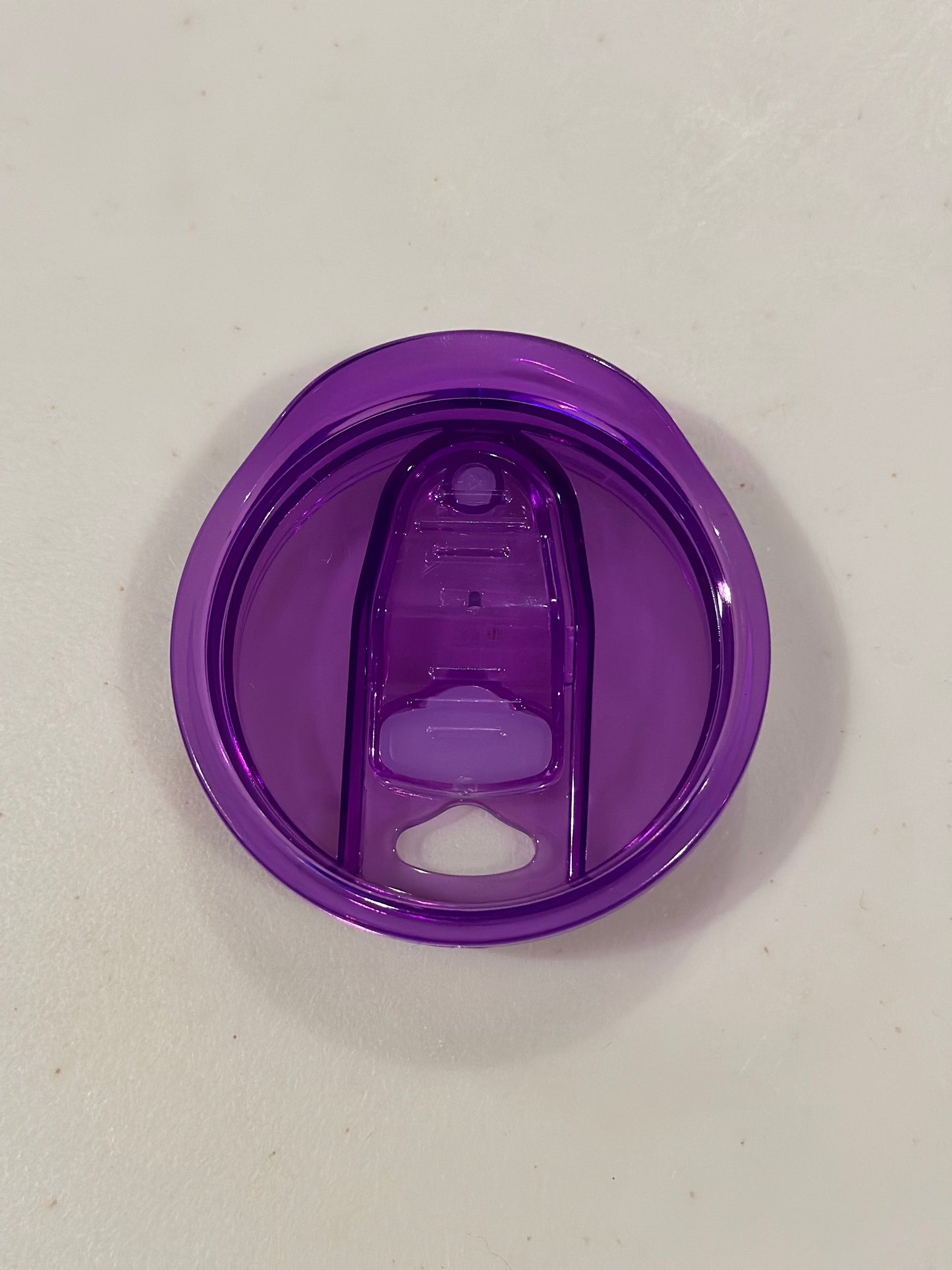 purple 20oz slide lid