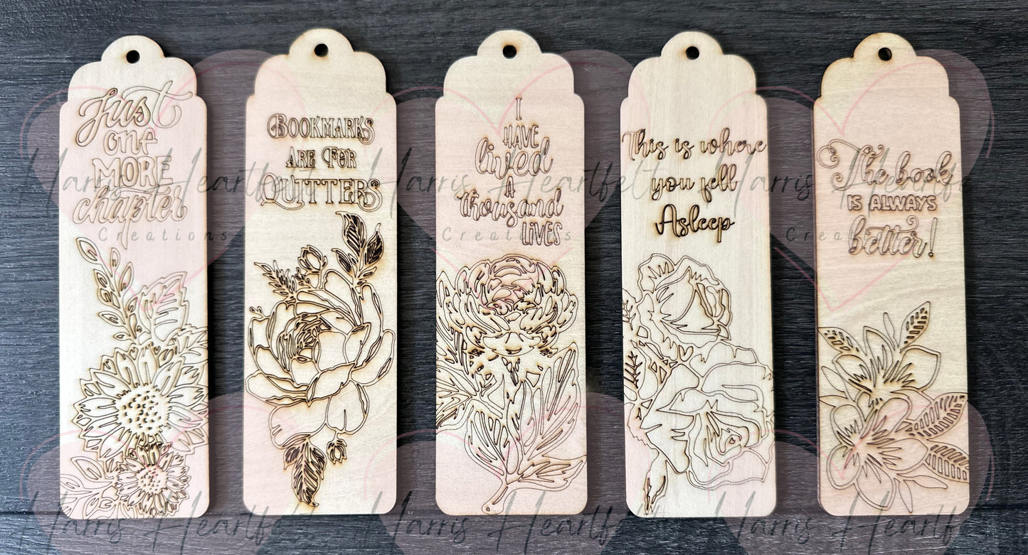 wooden bookmarks 2