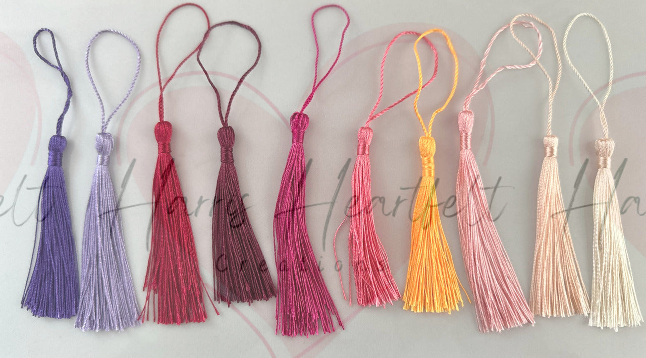 wooden bookmark tassels