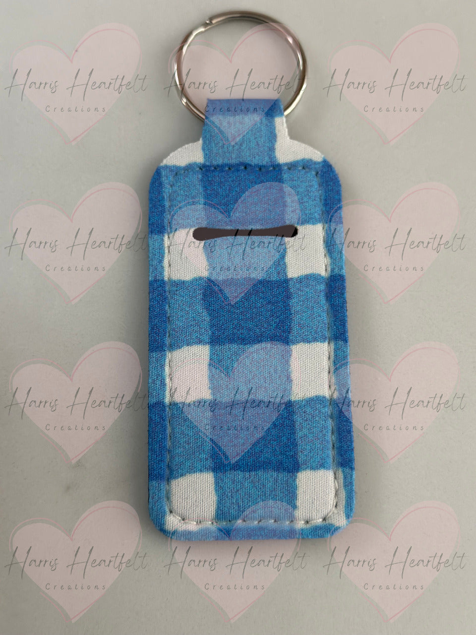 blue chap stick holder