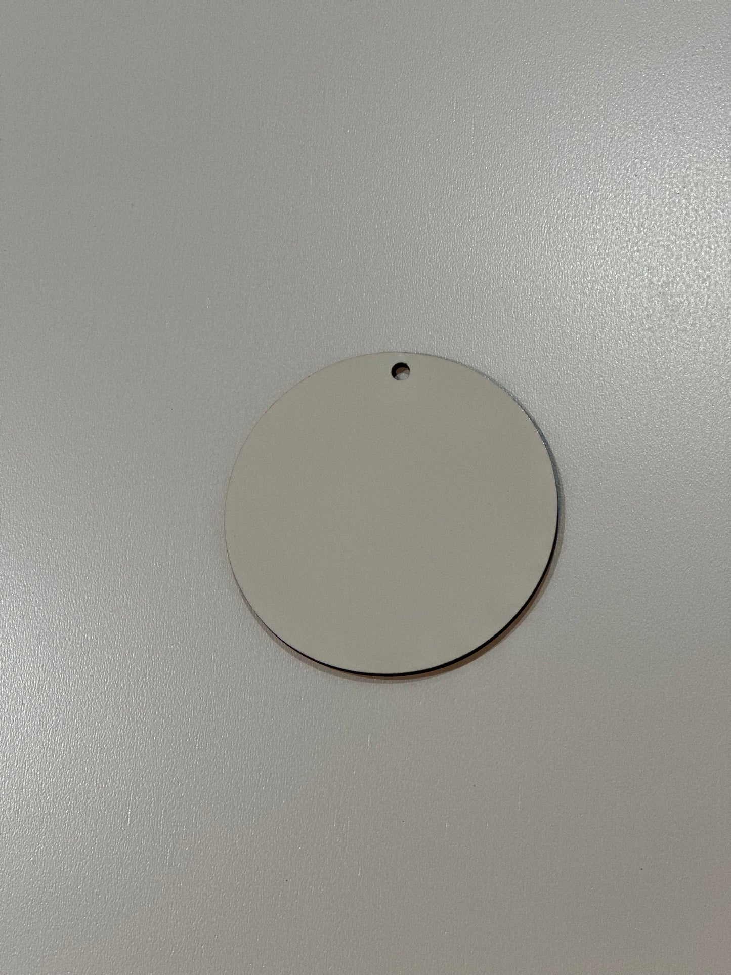 MDF round ornament