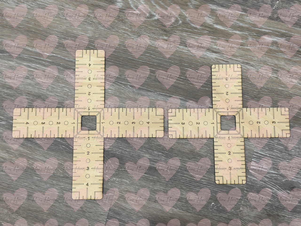 T-shirt Alignment Tools - Wooden