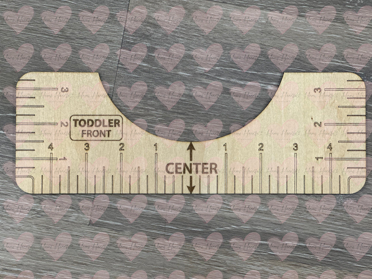 T-shirt Alignment Tools - Wooden