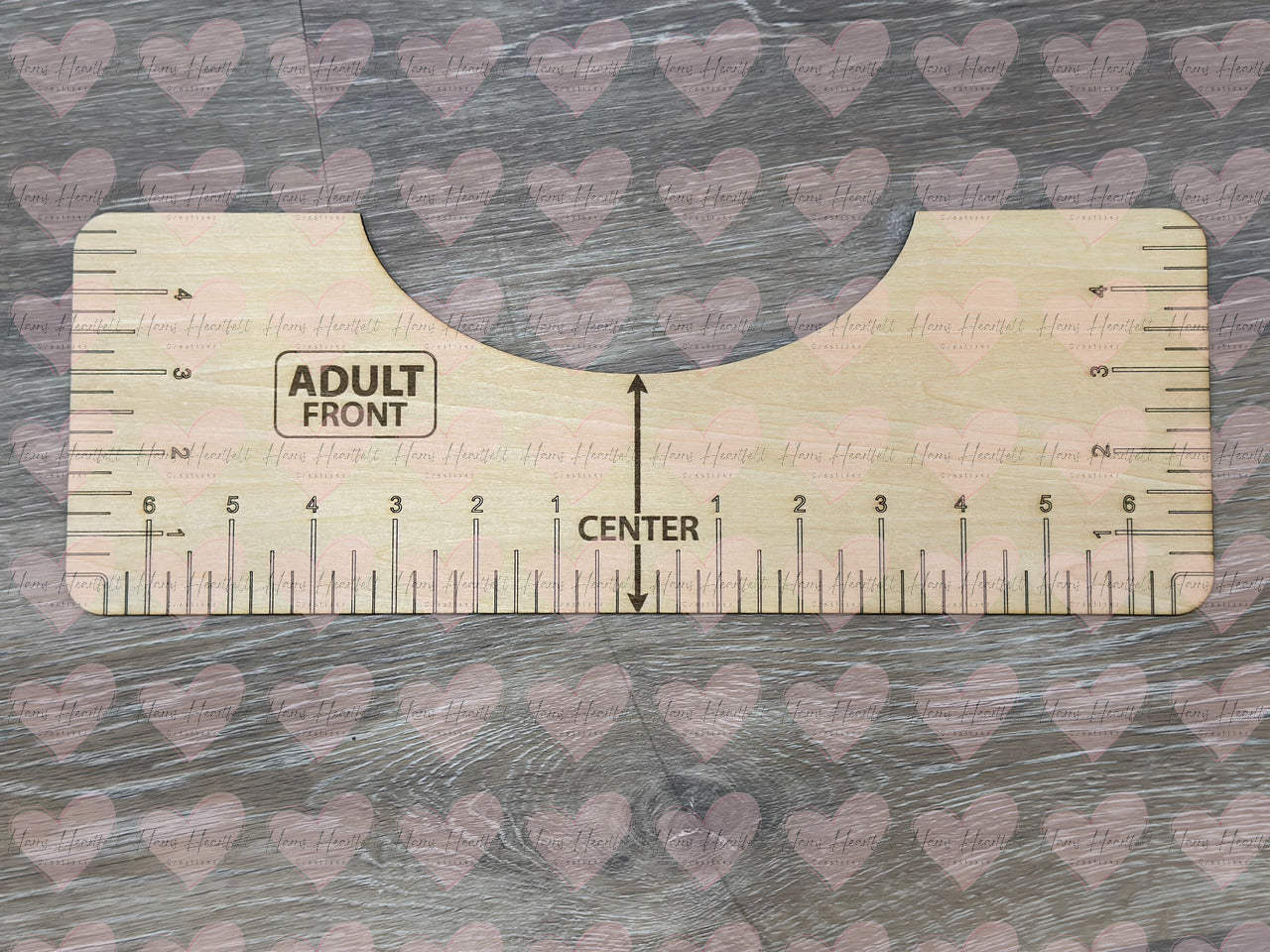 T-shirt Alignment Tools - Wooden