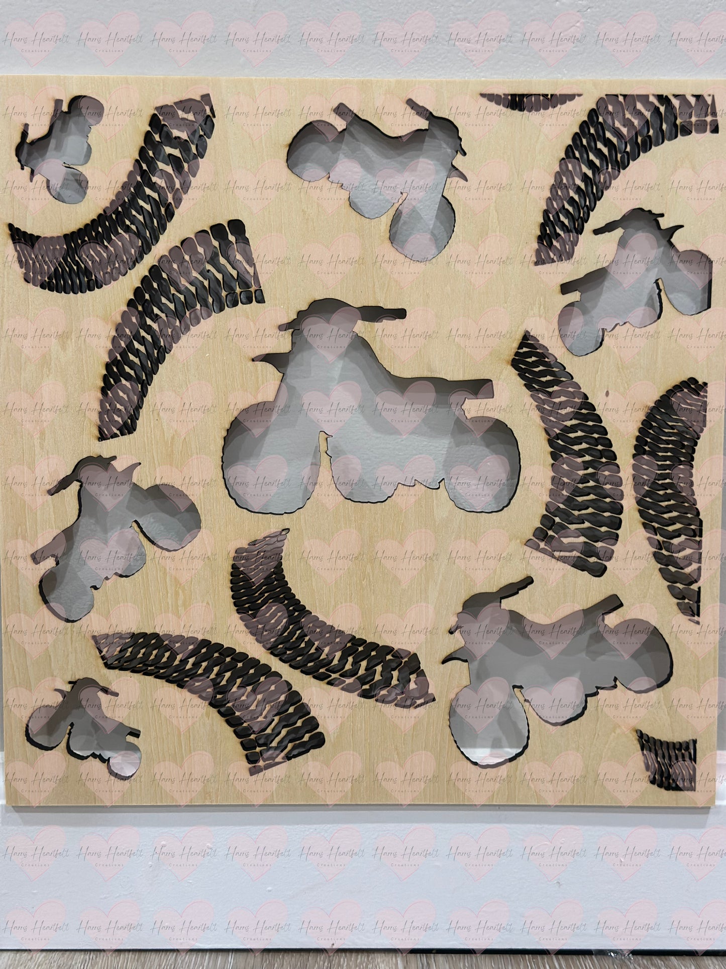 Reusable Bleaching Stencils – Perfect for Crafting Custom Tees & More!