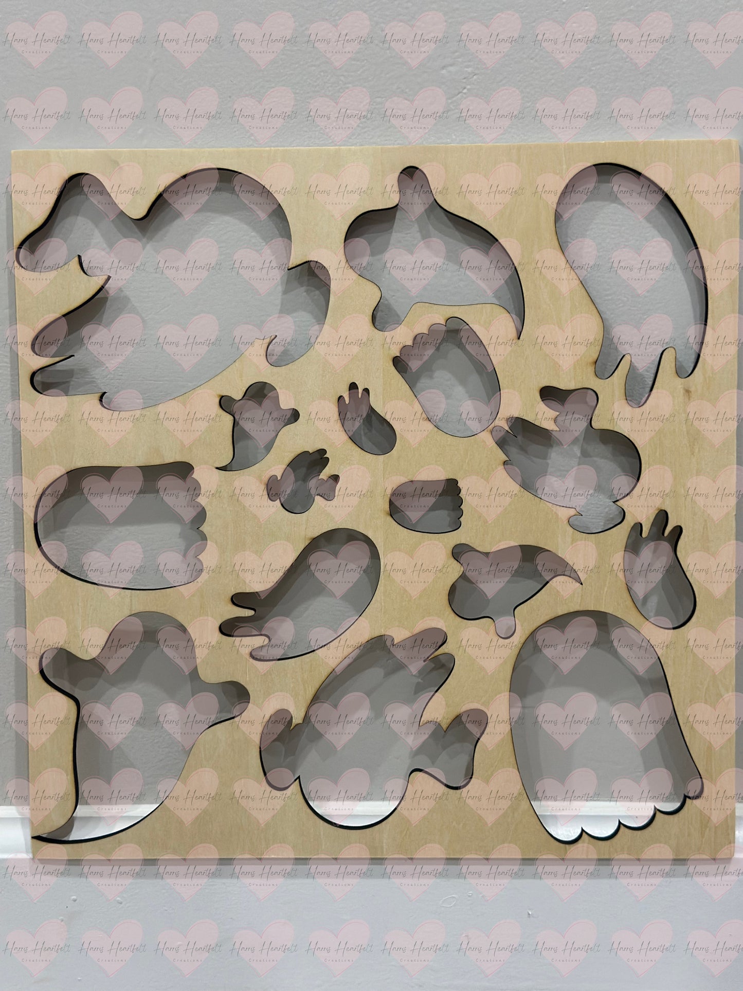 Reusable Bleaching Stencils – Perfect for Crafting Custom Tees & More!