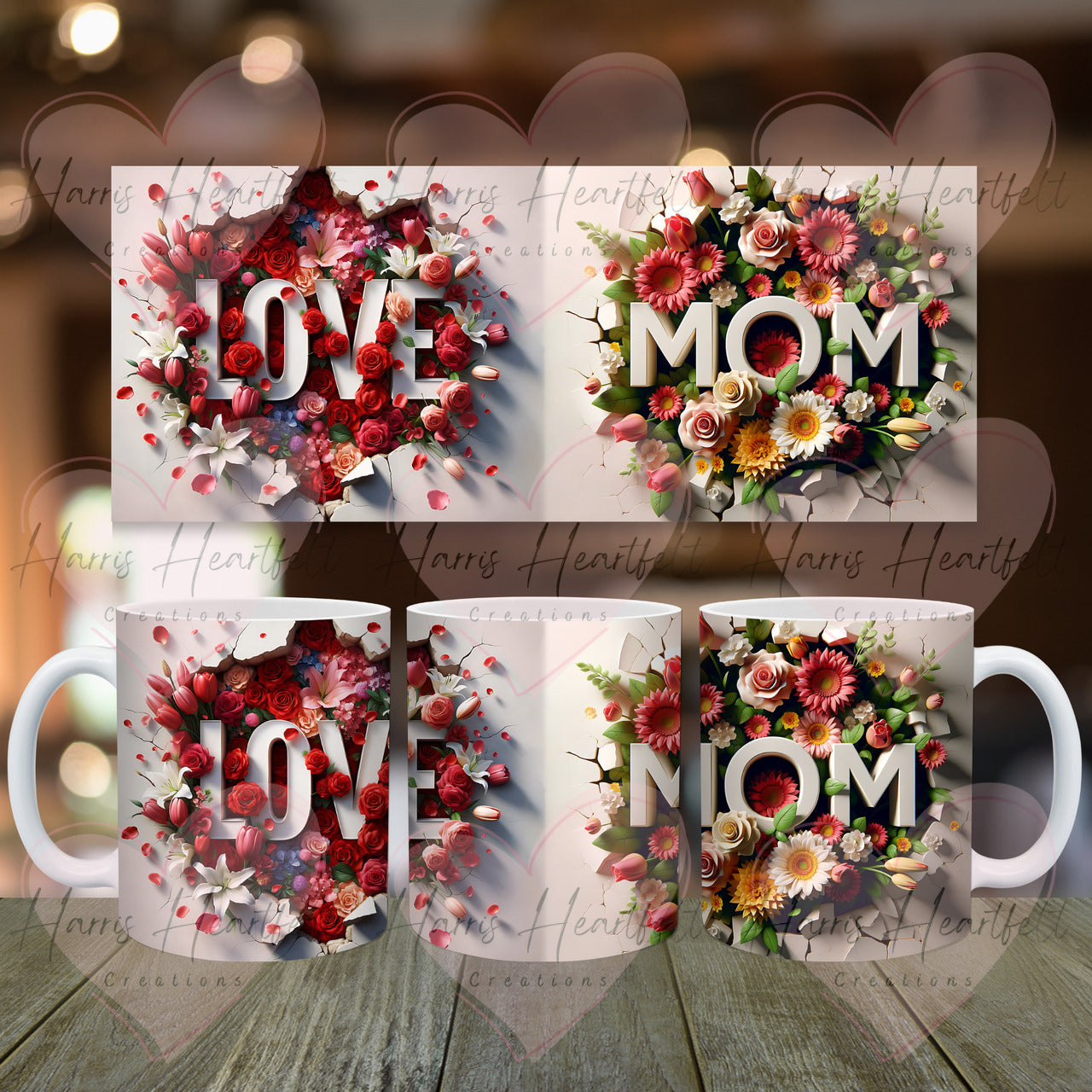 Mother's Day Themed Ceramic Coffee Mug