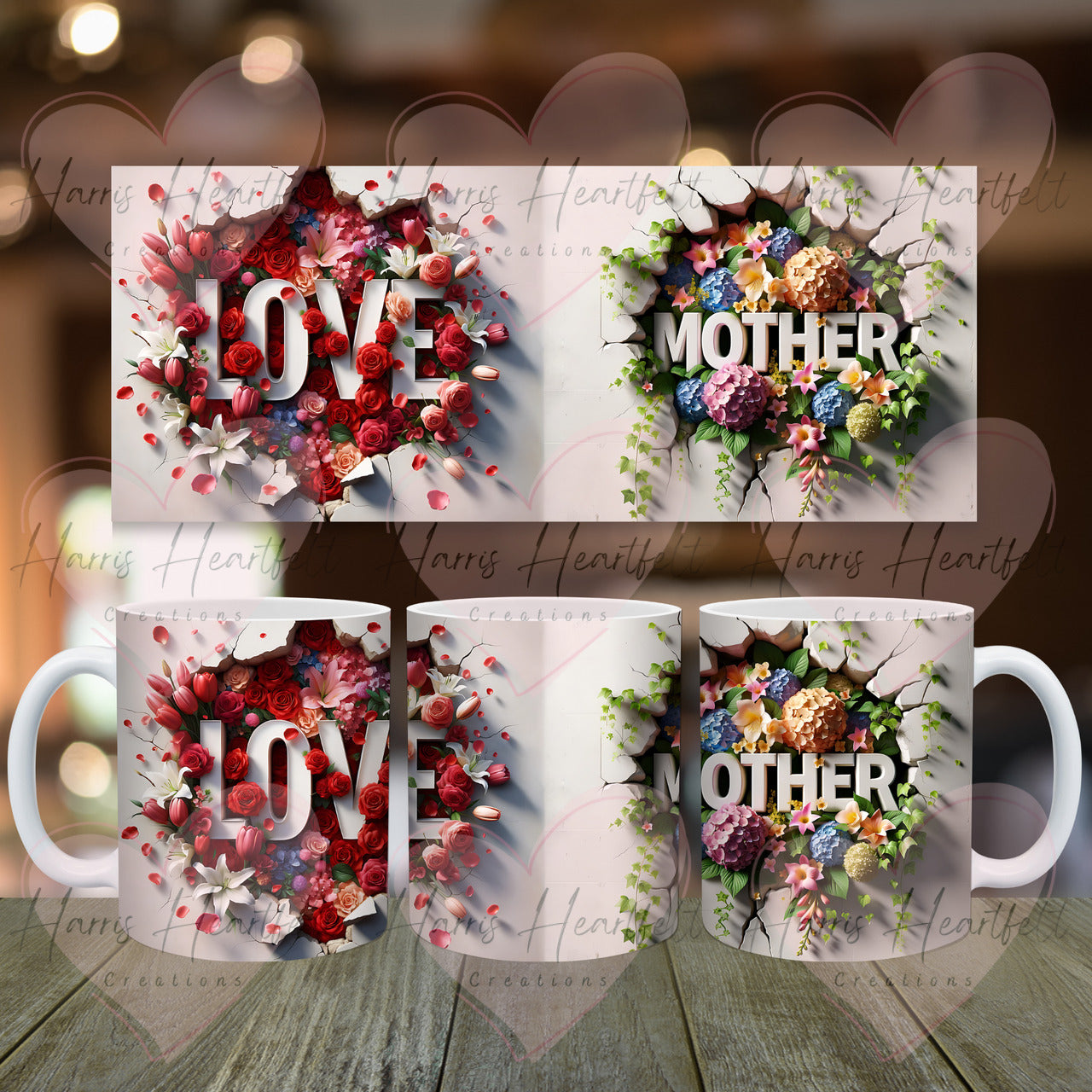 Mother's Day Themed Ceramic Coffee Mug