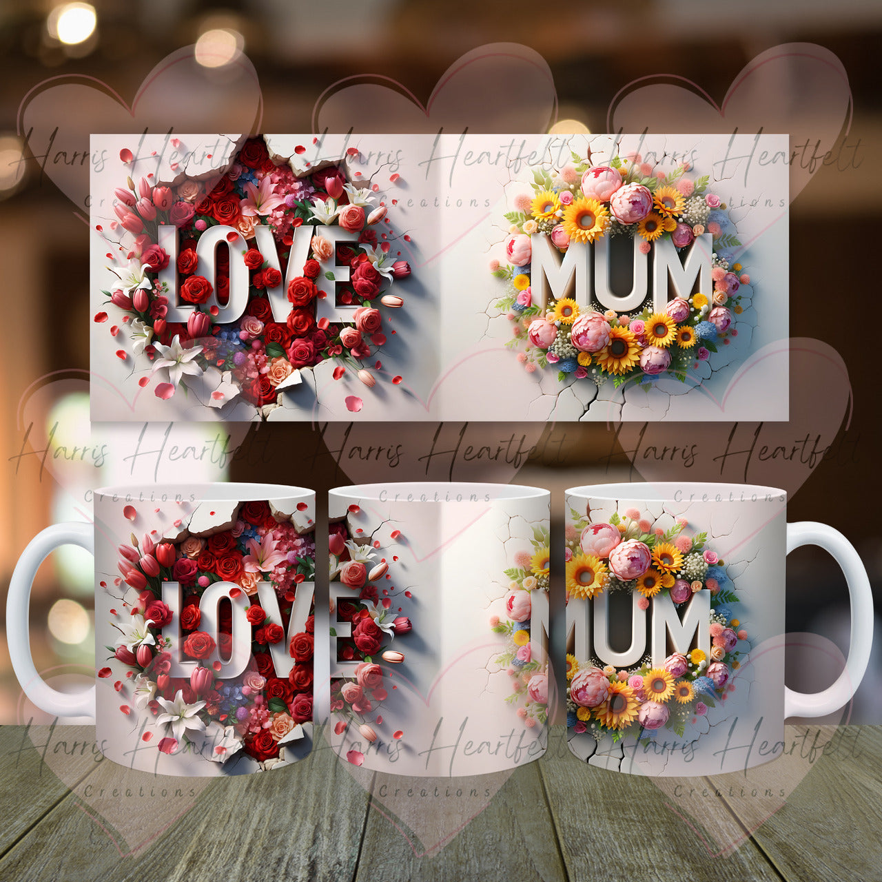 Mother's Day Themed Ceramic Coffee Mug