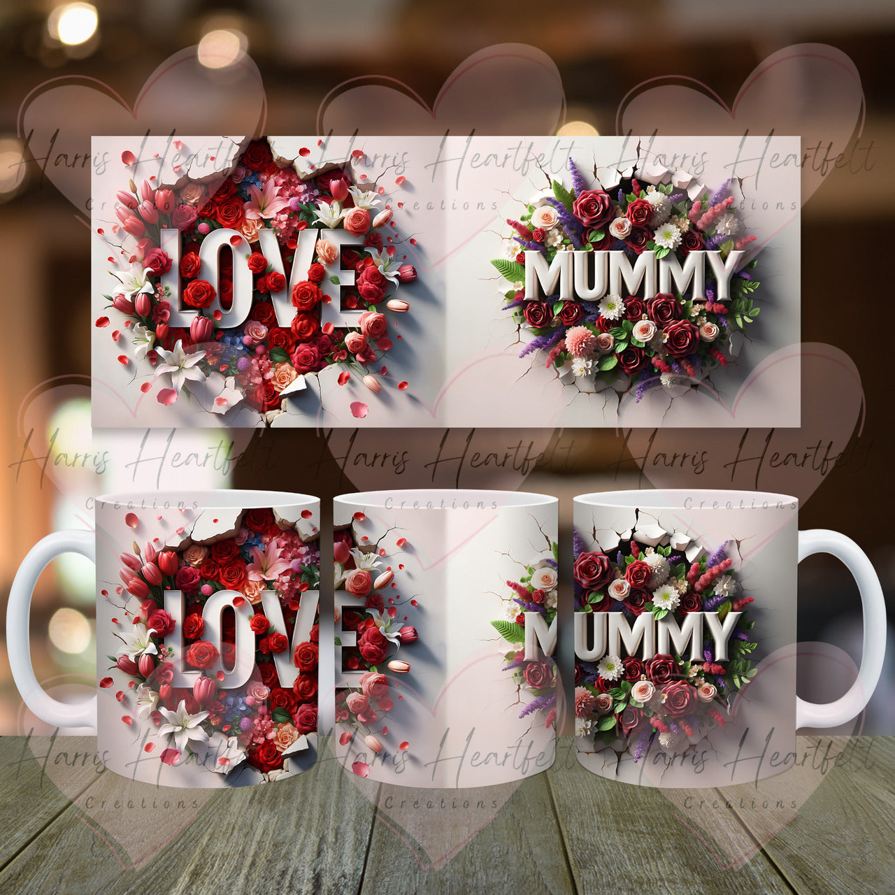 Mother's Day Themed Ceramic Coffee Mug