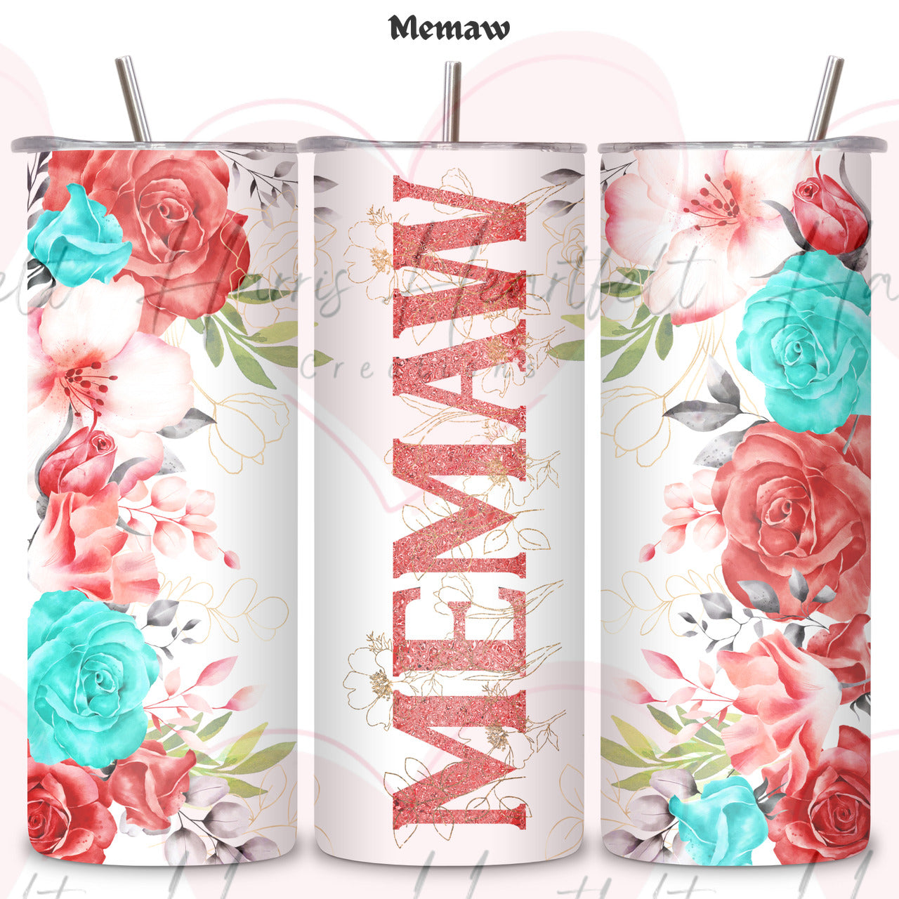 Mother's Day Themed 20oz Skinny Tumbler