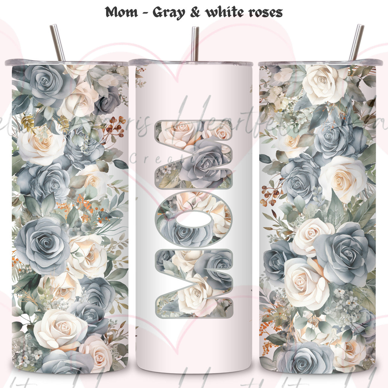 Mother's Day Themed 20oz Skinny Tumbler