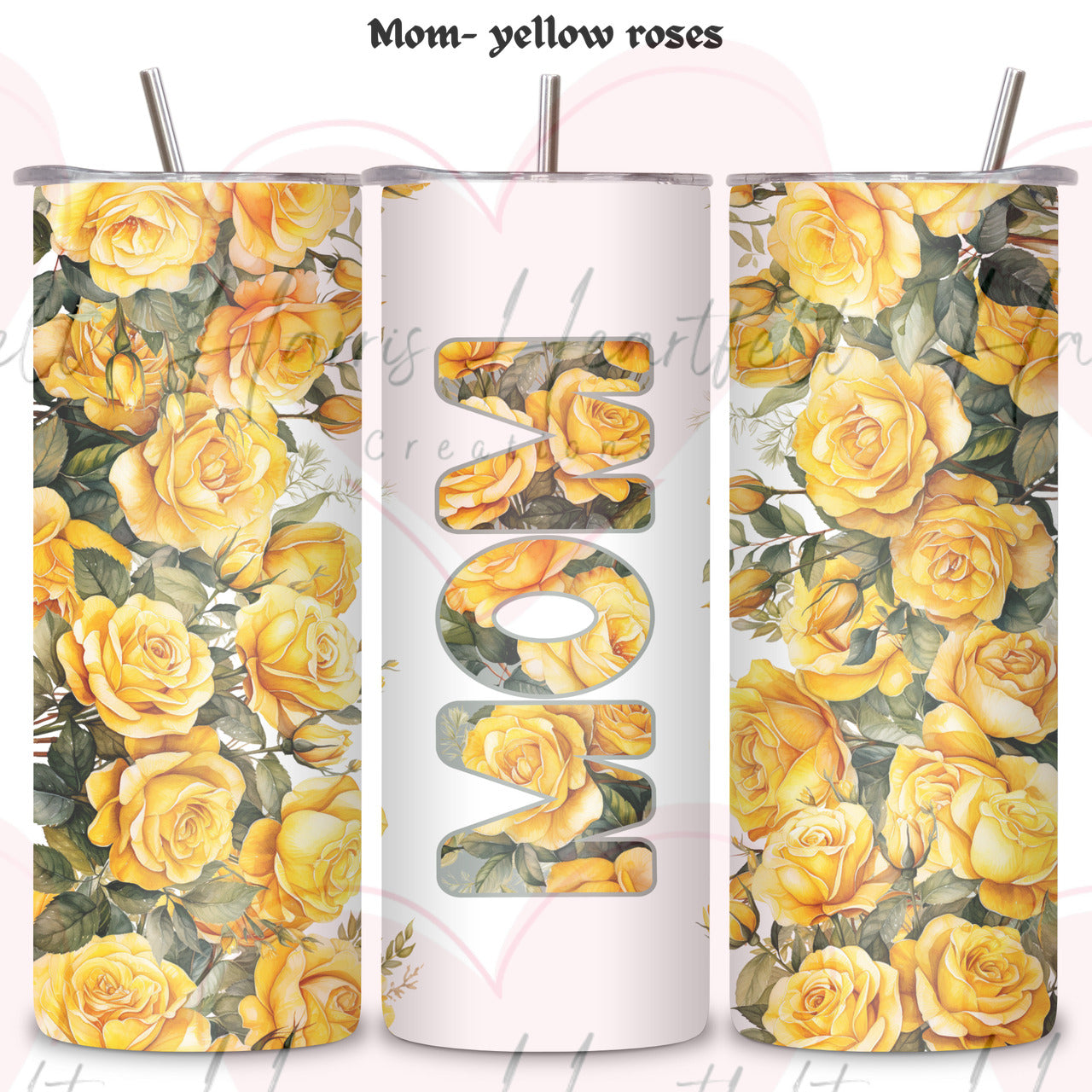 Mother's Day Themed 20oz Skinny Tumbler