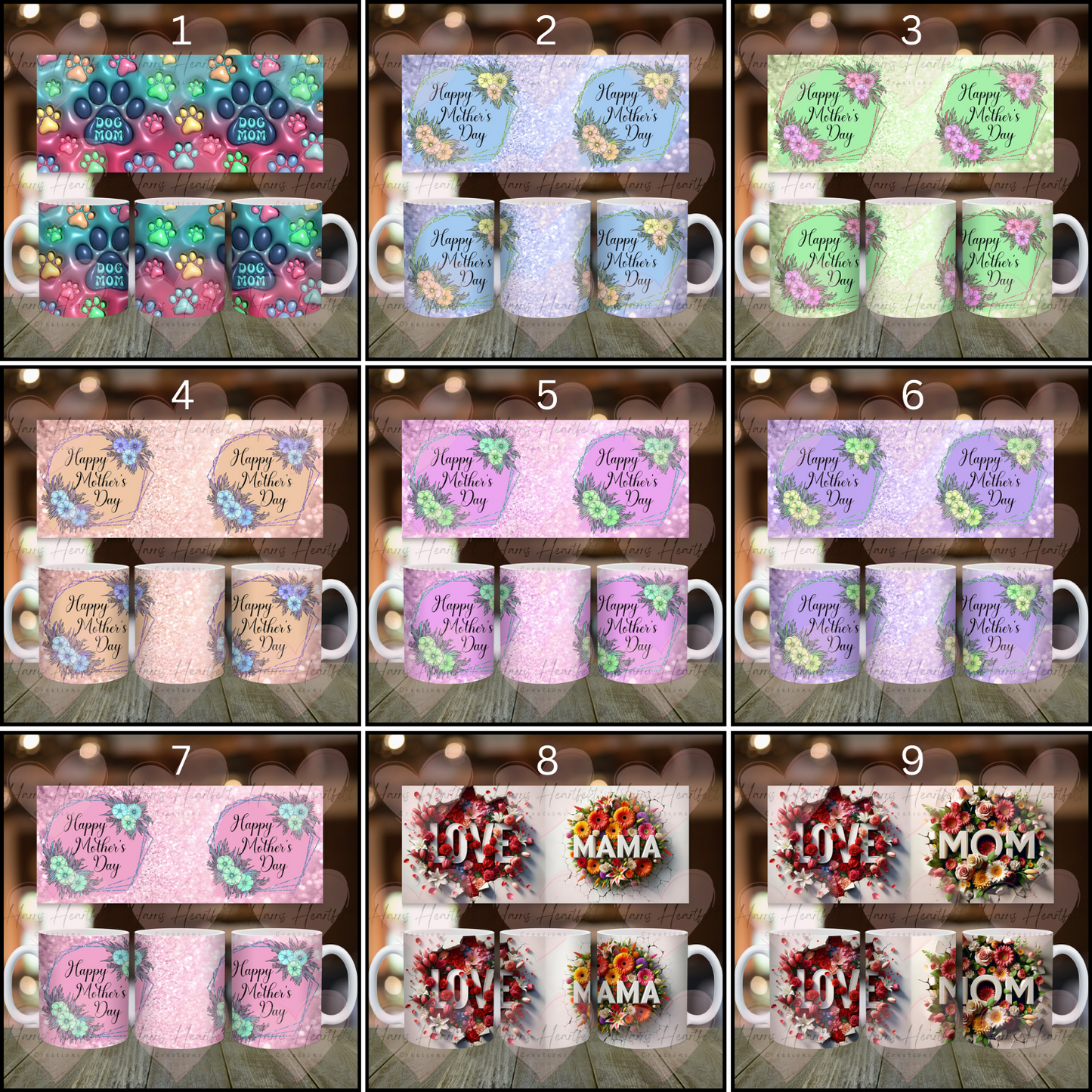 Mother's Day Themed Ceramic Coffee Mug