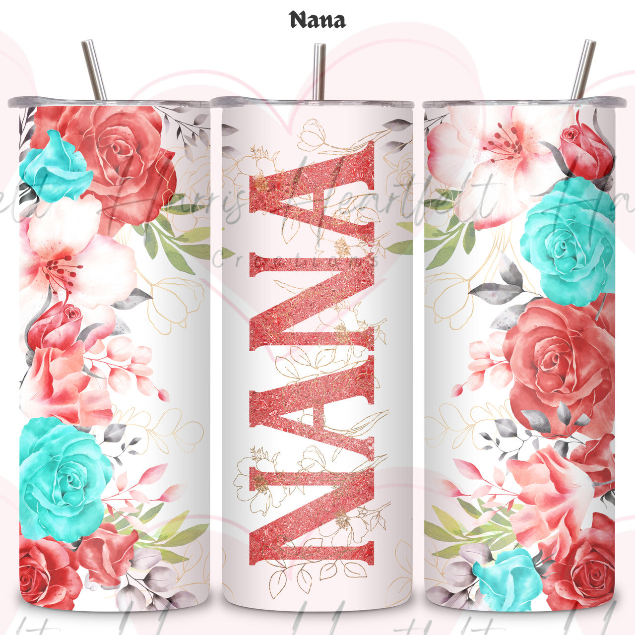 Mother's Day Themed 20oz Skinny Tumbler