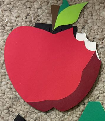 apple teacher gift card holder