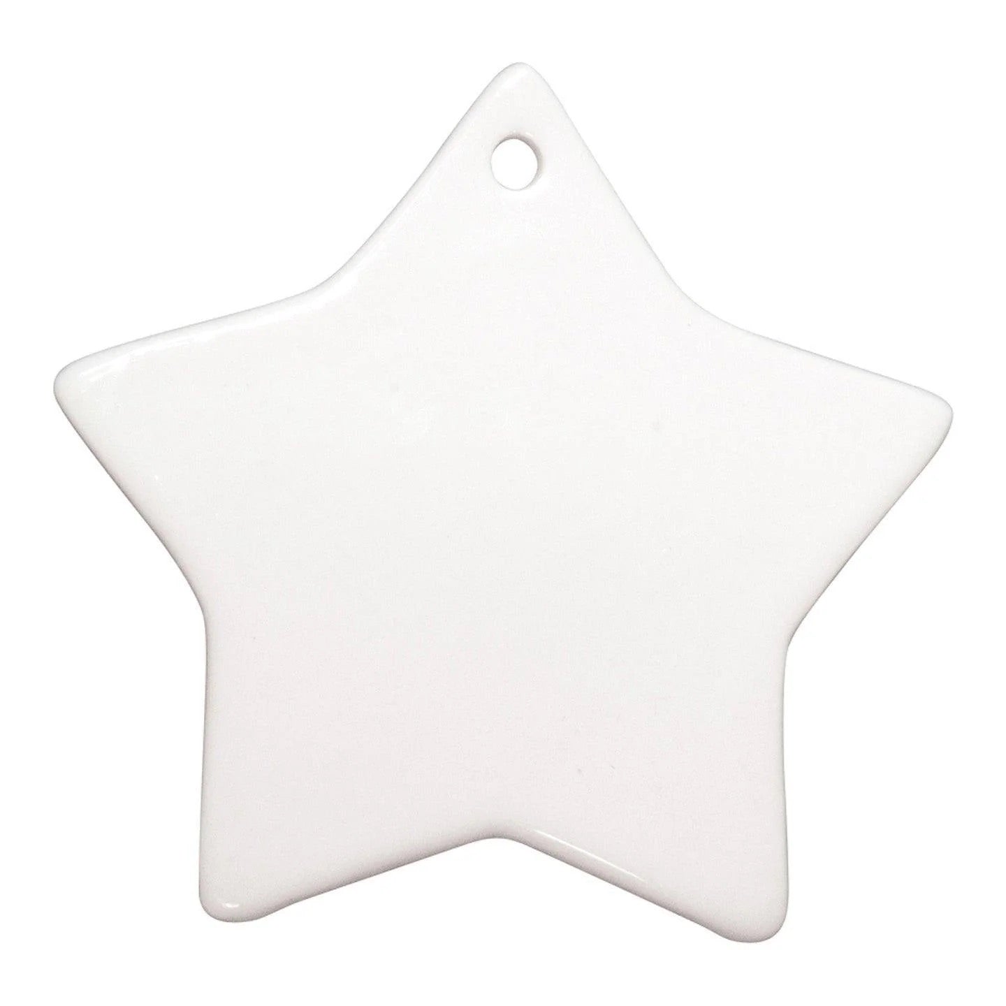 ceramic star ornament