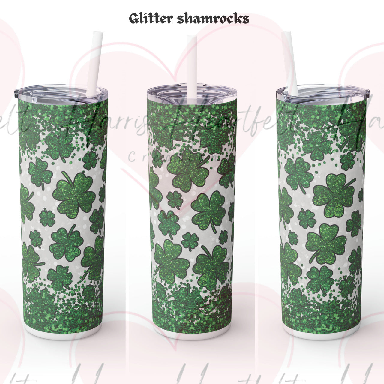 St. Patrick's Day Themed 20oz Skinny Tumbler