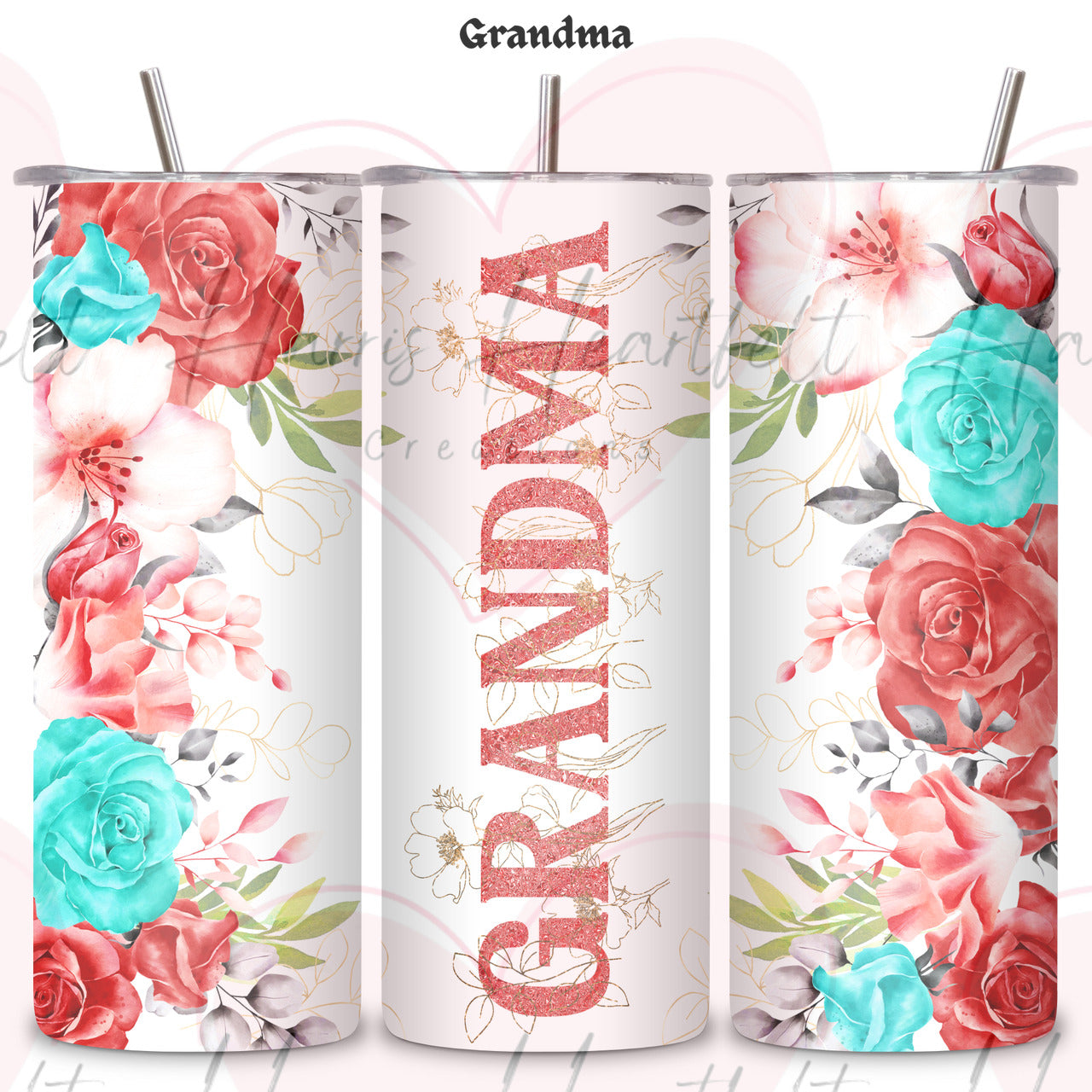 Mother's Day Themed 20oz Skinny Tumbler