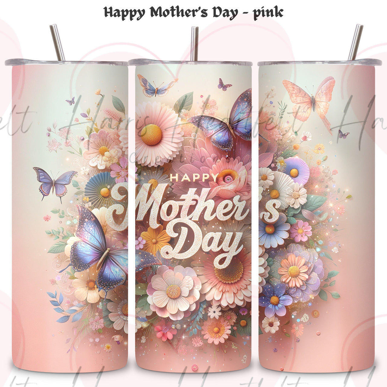 Mother's Day Themed 20oz Skinny Tumbler