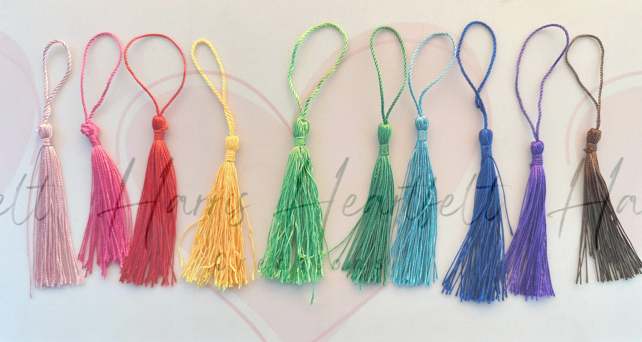 metal bookmark tassels 