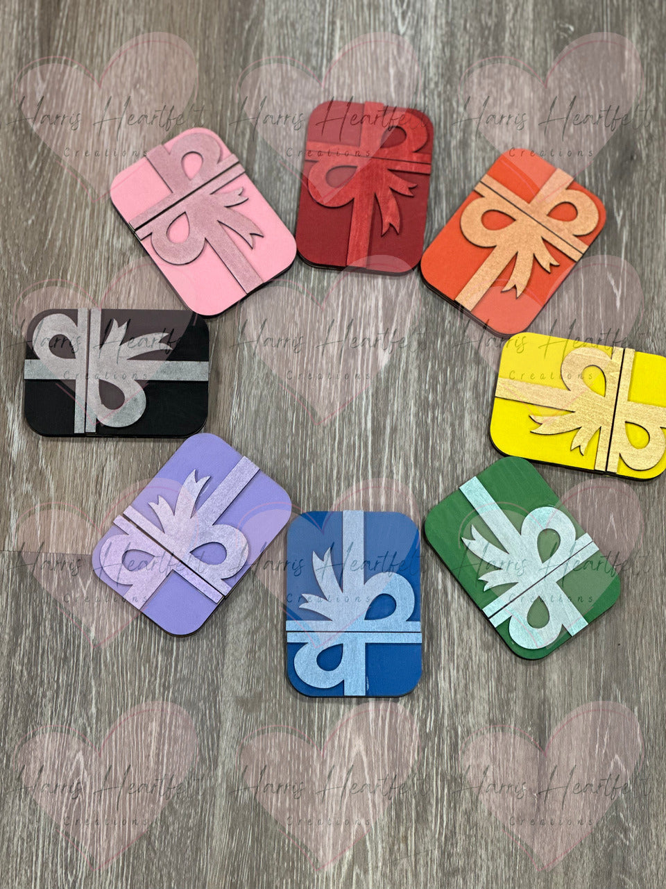 Wooden Gift Card Holder – Available in Many Colors! 