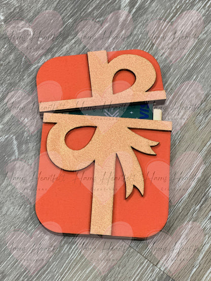 Wooden Gift Card Holder – Available in Many Colors! 