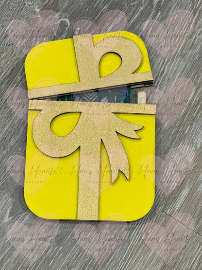 Wooden Gift Card Holder – Available in Many Colors! 