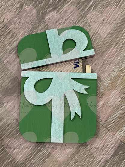 Wooden Gift Card Holder – Available in Many Colors! 