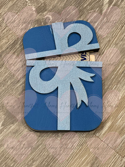 Wooden Gift Card Holder – Available in Many Colors! 
