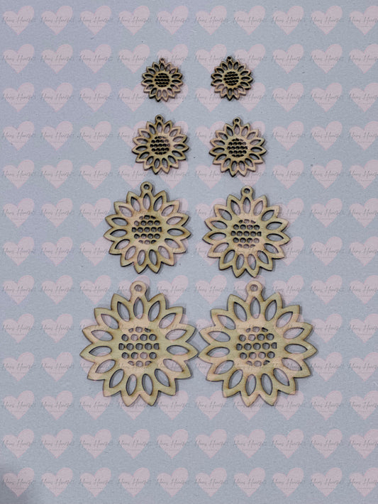 Unfinished Wooden Earring Blanks – DIY Craft Supply