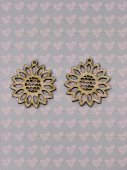 Unfinished Wooden Earring Blanks – DIY Craft Supply