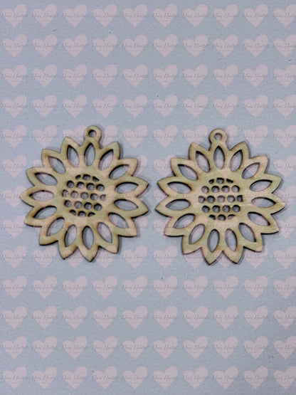 Unfinished Wooden Earring Blanks – DIY Craft Supply