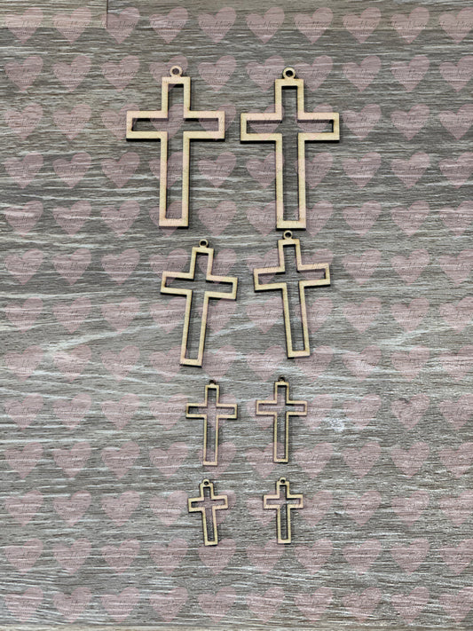 Unfinished Wooden Earring Blanks – DIY Craft Supply