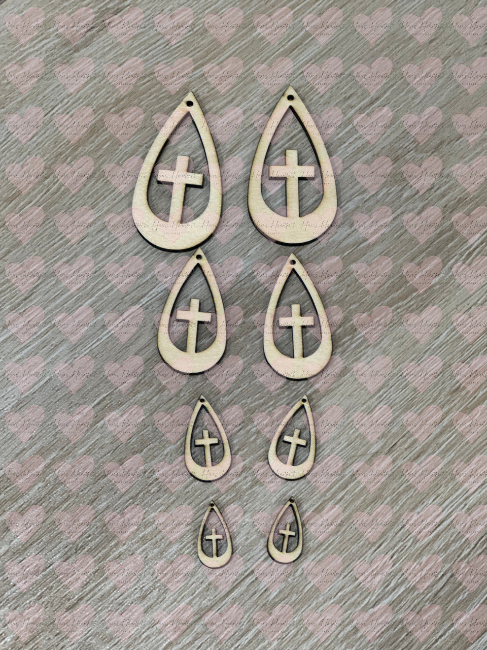 Unfinished Wooden Earring Blanks – DIY Craft Supply