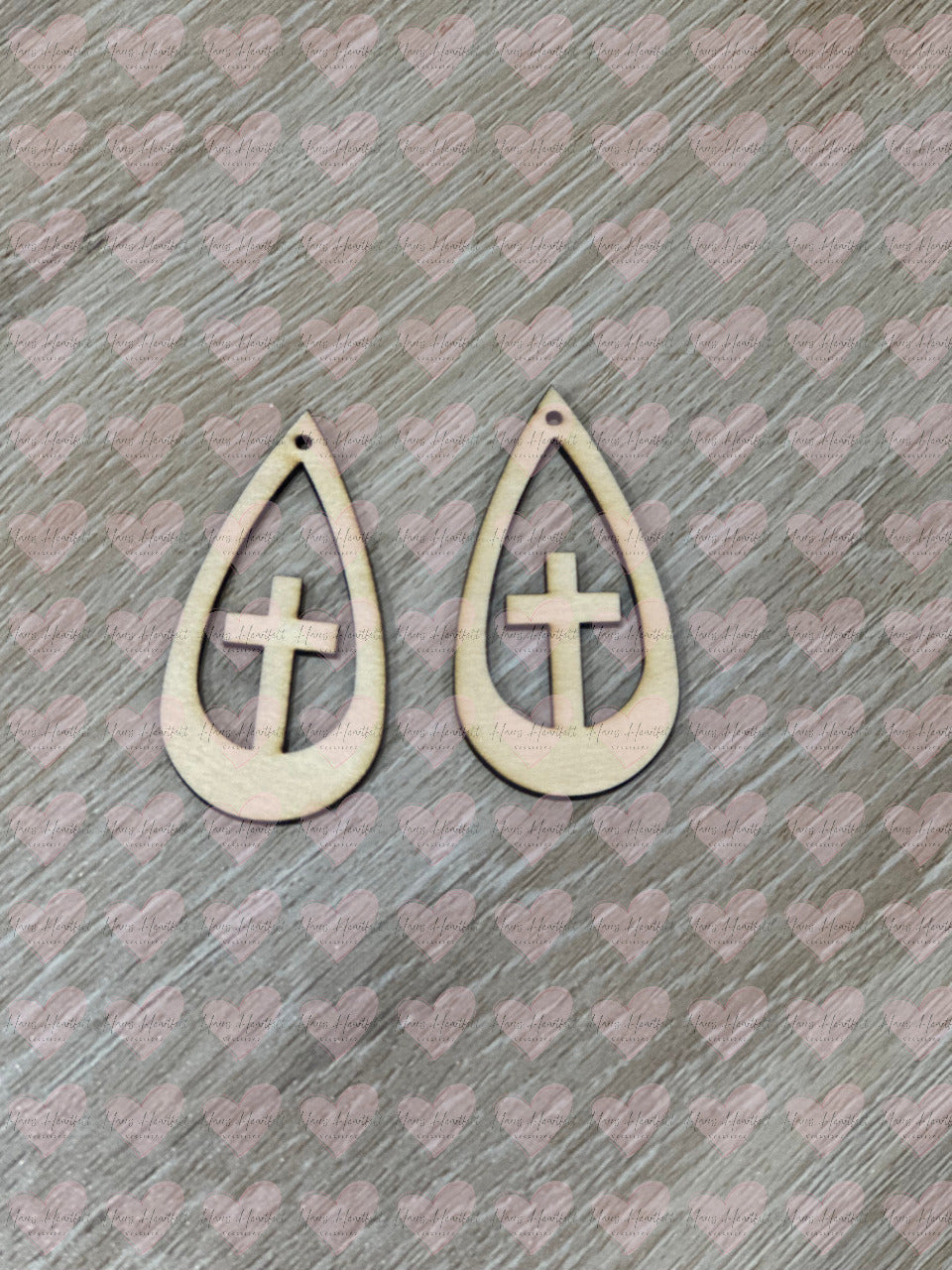 Unfinished Wooden Earring Blanks – DIY Craft Supply